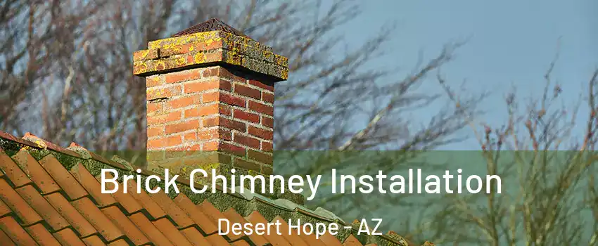 Brick Chimney Installation Desert Hope - AZ