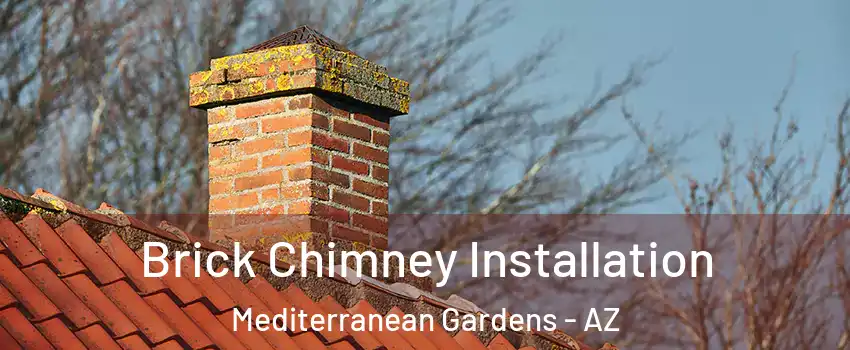 Brick Chimney Installation Mediterranean Gardens - AZ