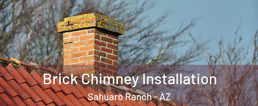 Brick Chimney Installation Sahuaro Ranch - AZ