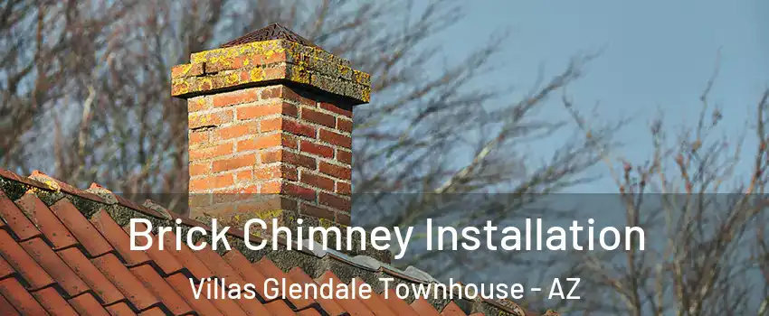 Brick Chimney Installation Villas Glendale Townhouse - AZ