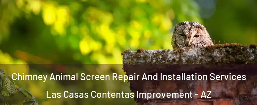 Chimney Animal Screen Repair And Installation Services Las Casas Contentas Improvement - AZ