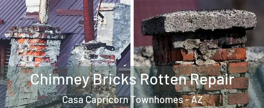 Chimney Bricks Rotten Repair Casa Capricorn Townhomes - AZ