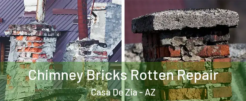 Chimney Bricks Rotten Repair Casa De Zia - AZ