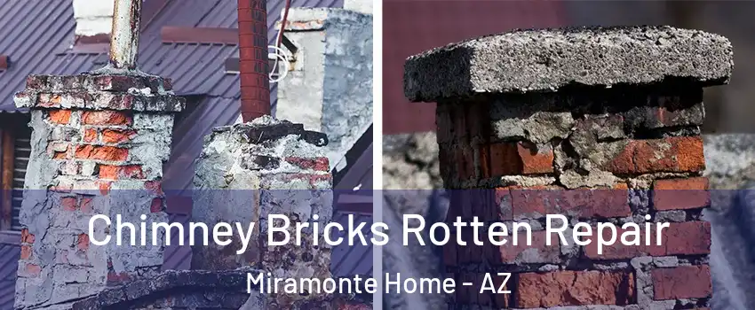 Chimney Bricks Rotten Repair Miramonte Home - AZ
