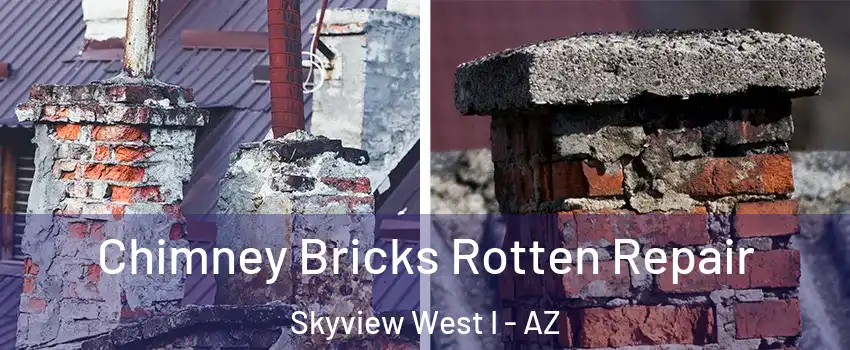 Chimney Bricks Rotten Repair Skyview West I - AZ