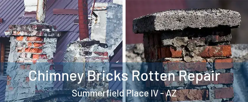 Chimney Bricks Rotten Repair Summerfield Place IV - AZ