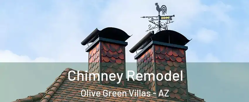 Chimney Remodel Olive Green Villas - AZ