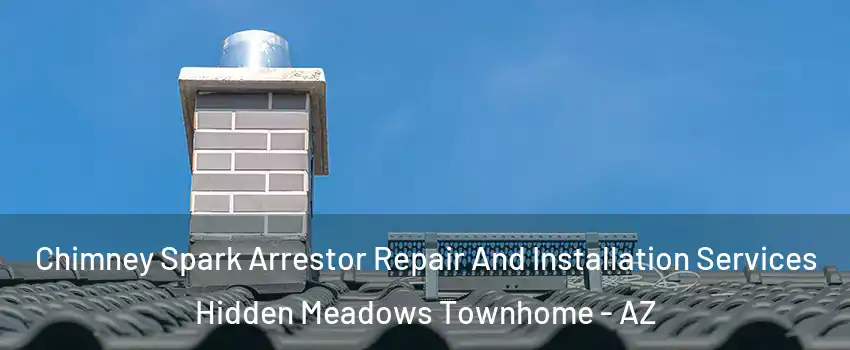 Chimney Spark Arrestor Repair And Installation Services Hidden Meadows Townhome - AZ