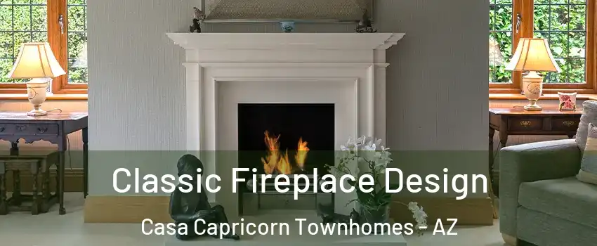 Classic Fireplace Design Casa Capricorn Townhomes - AZ