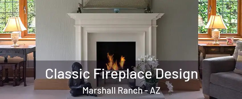 Classic Fireplace Design Marshall Ranch - AZ