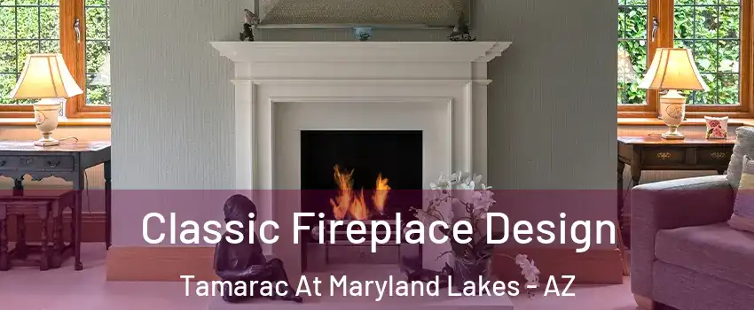 Classic Fireplace Design Tamarac At Maryland Lakes - AZ