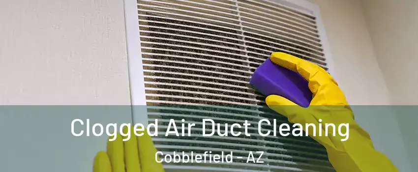 Clogged Air Duct Cleaning Cobblefield - AZ