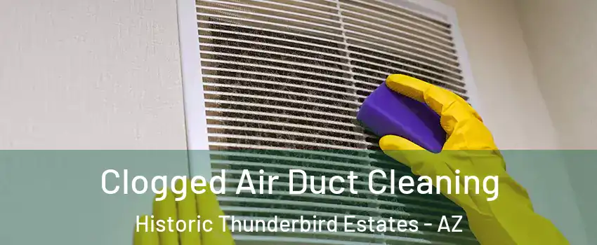 Clogged Air Duct Cleaning Historic Thunderbird Estates - AZ