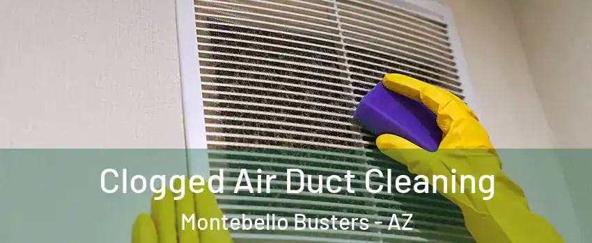 Clogged Air Duct Cleaning Montebello Busters - AZ