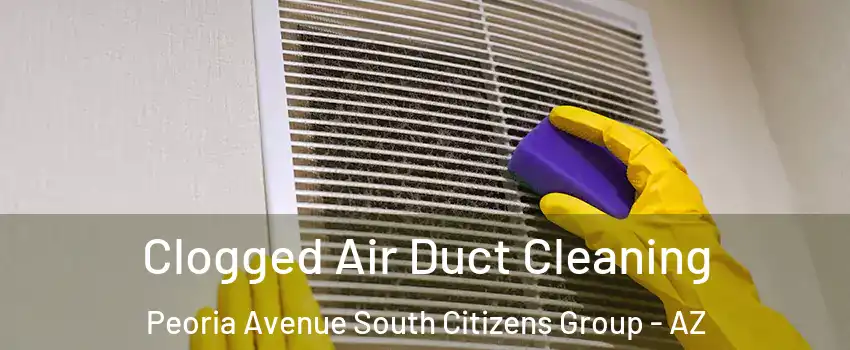 Clogged Air Duct Cleaning Peoria Avenue South Citizens Group - AZ