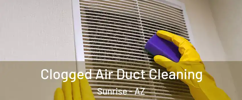 Clogged Air Duct Cleaning Sunrise - AZ