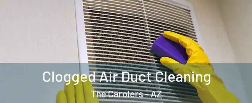 Clogged Air Duct Cleaning The Carolers - AZ