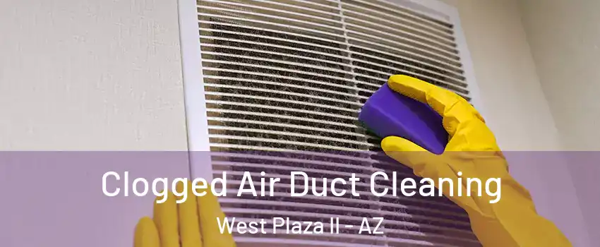 Clogged Air Duct Cleaning West Plaza II - AZ