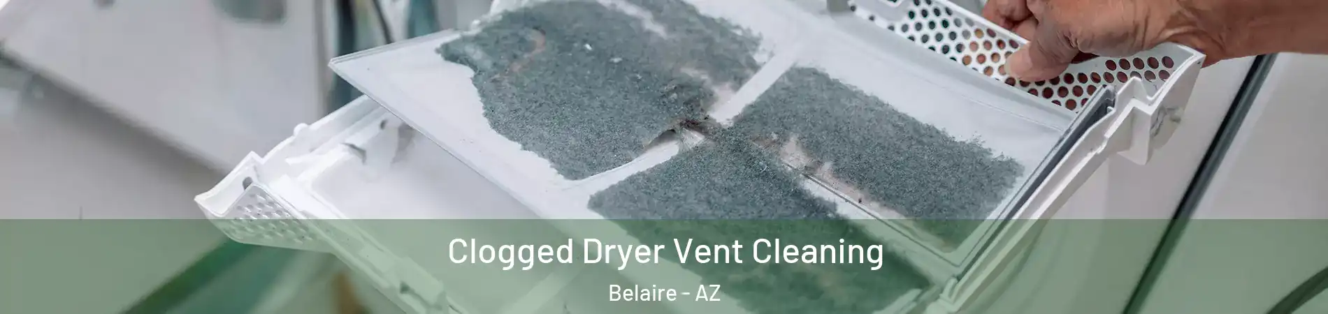 Clogged Dryer Vent Cleaning Belaire - AZ