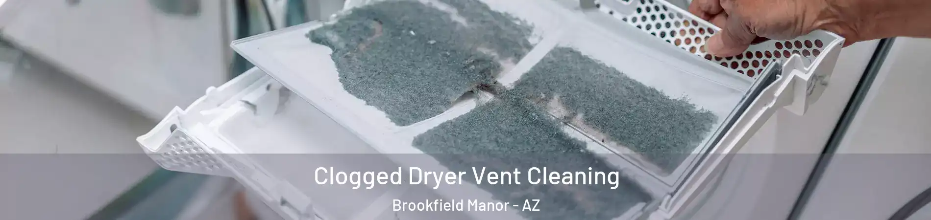 Clogged Dryer Vent Cleaning Brookfield Manor - AZ
