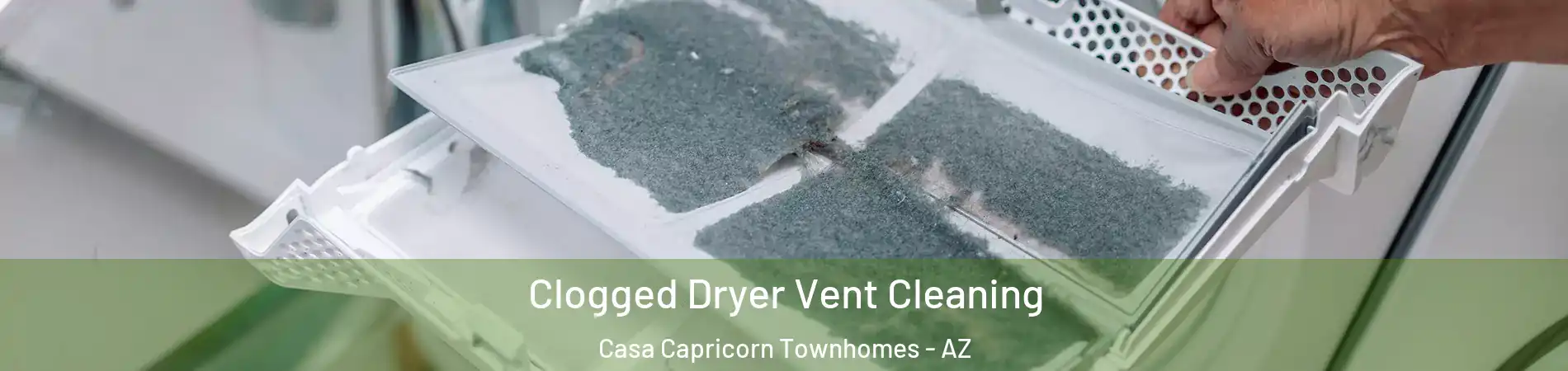 Clogged Dryer Vent Cleaning Casa Capricorn Townhomes - AZ