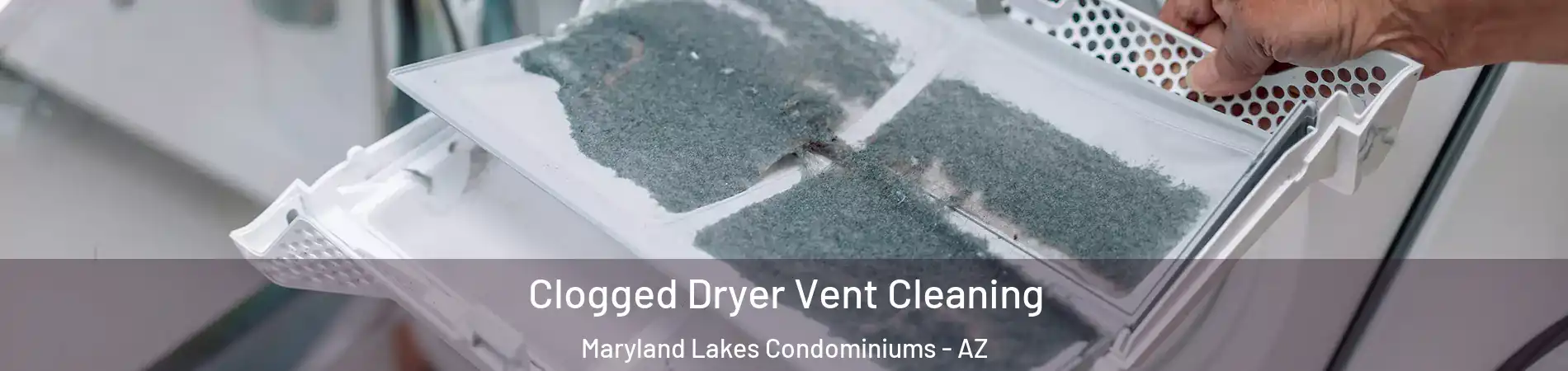 Clogged Dryer Vent Cleaning Maryland Lakes Condominiums - AZ