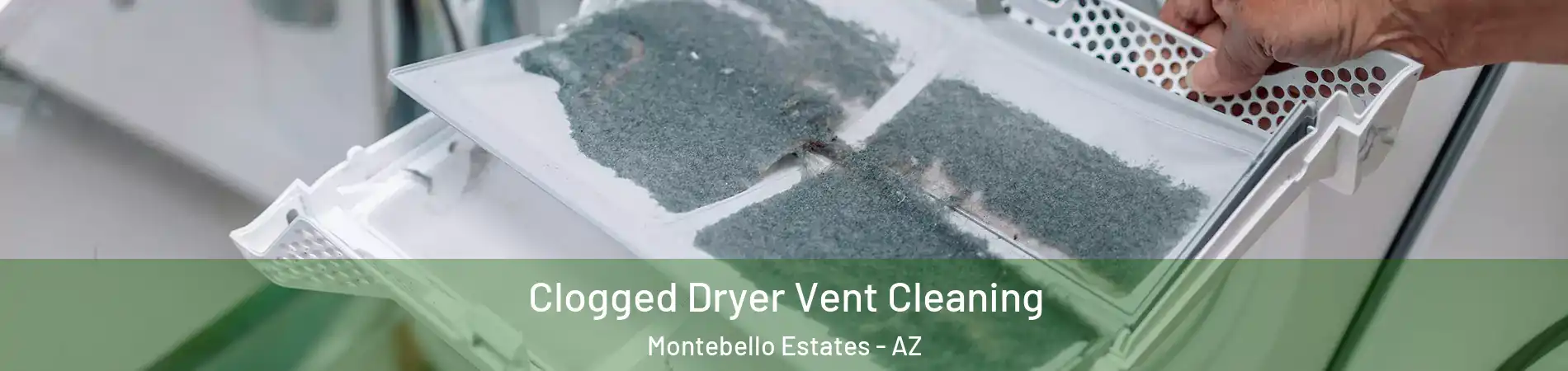 Clogged Dryer Vent Cleaning Montebello Estates - AZ