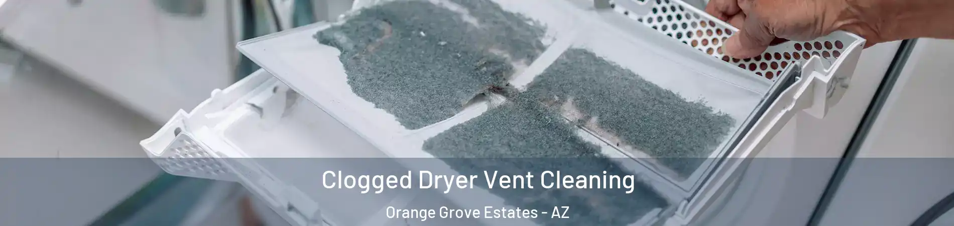 Clogged Dryer Vent Cleaning Orange Grove Estates - AZ