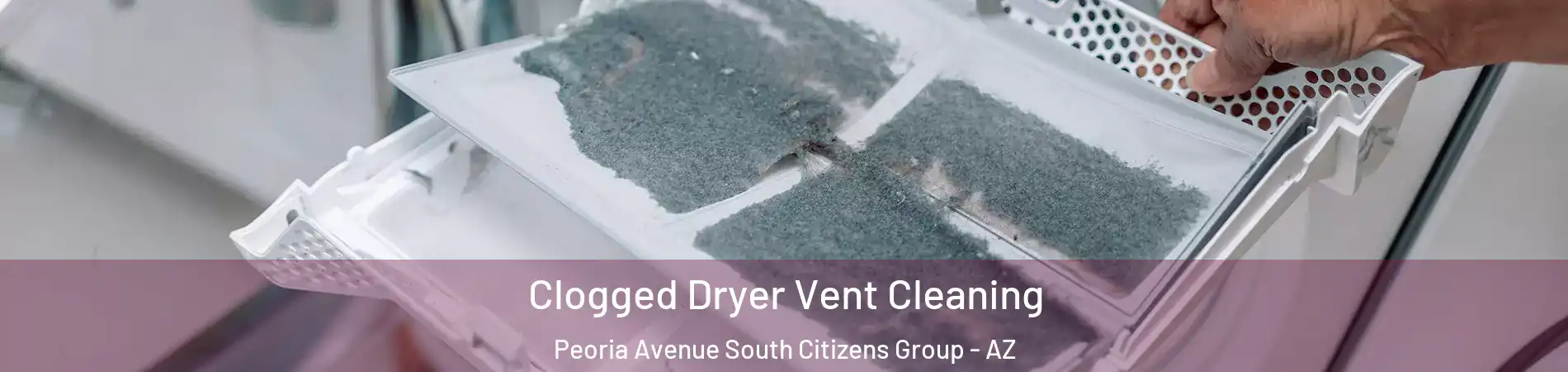 Clogged Dryer Vent Cleaning Peoria Avenue South Citizens Group - AZ