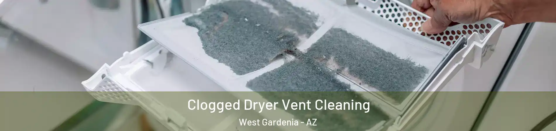 Clogged Dryer Vent Cleaning West Gardenia - AZ