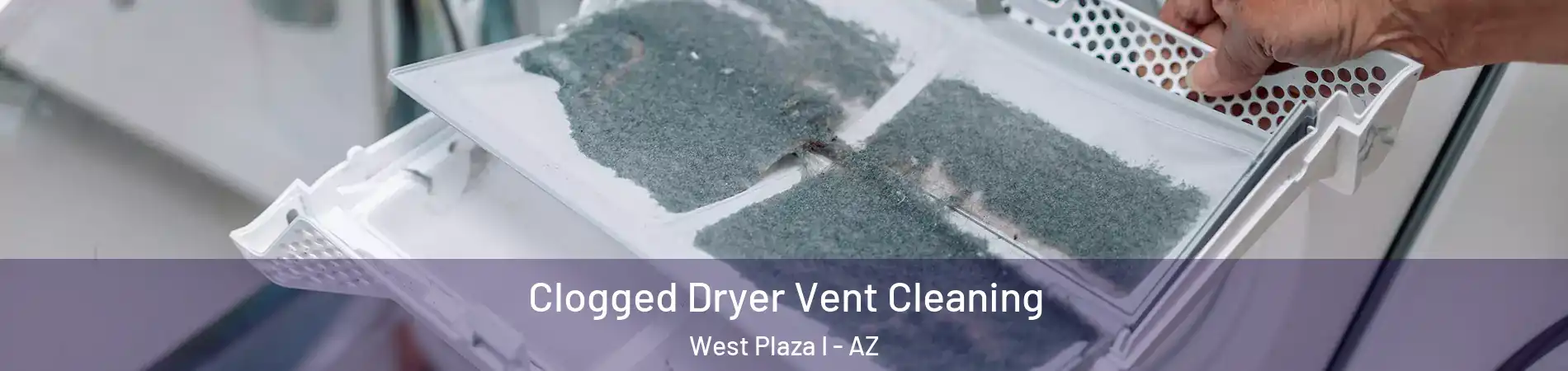 Clogged Dryer Vent Cleaning West Plaza I - AZ