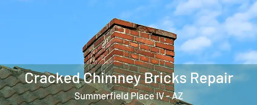 Cracked Chimney Bricks Repair Summerfield Place IV - AZ