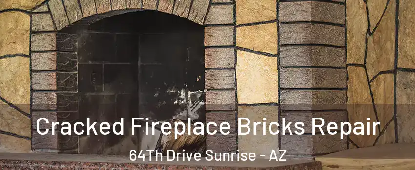 Cracked Fireplace Bricks Repair 64Th Drive Sunrise - AZ