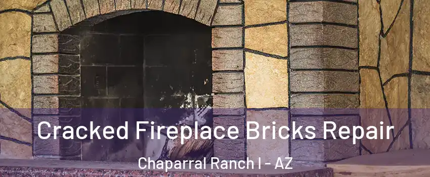 Cracked Fireplace Bricks Repair Chaparral Ranch I - AZ