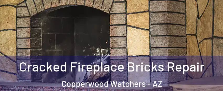 Cracked Fireplace Bricks Repair Copperwood Watchers - AZ