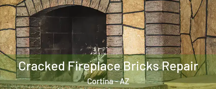 Cracked Fireplace Bricks Repair Cortina - AZ