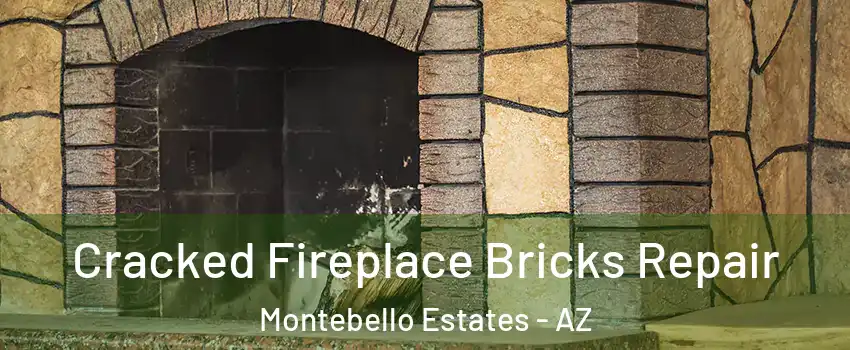 Cracked Fireplace Bricks Repair Montebello Estates - AZ