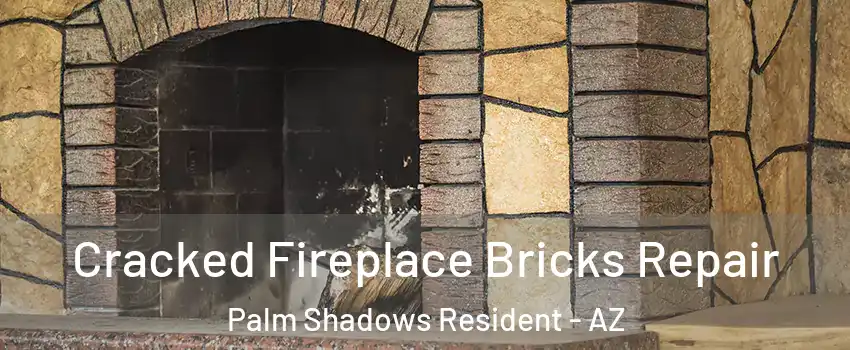Cracked Fireplace Bricks Repair Palm Shadows Resident - AZ