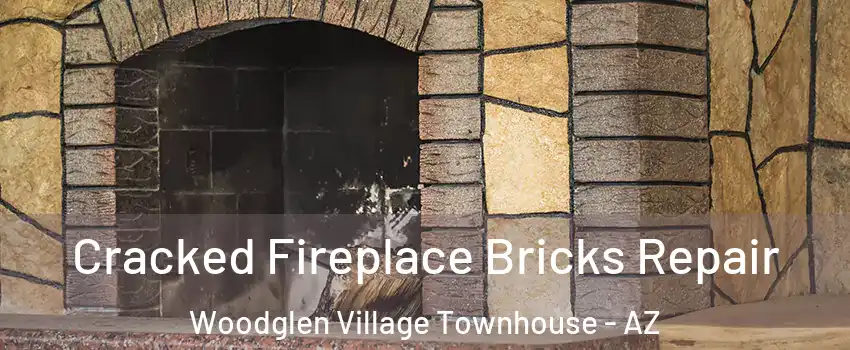Cracked Fireplace Bricks Repair Woodglen Village Townhouse - AZ