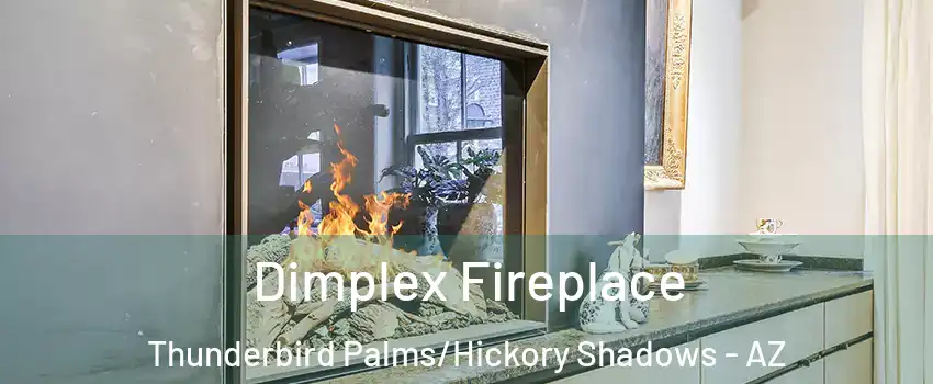 Dimplex Fireplace Thunderbird Palms/Hickory Shadows - AZ