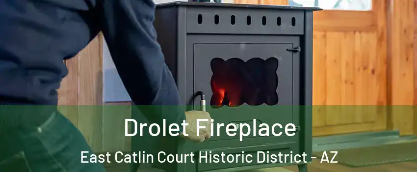 Drolet Fireplace East Catlin Court Historic District - AZ