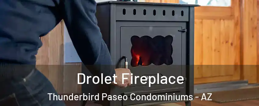 Drolet Fireplace Thunderbird Paseo Condominiums - AZ