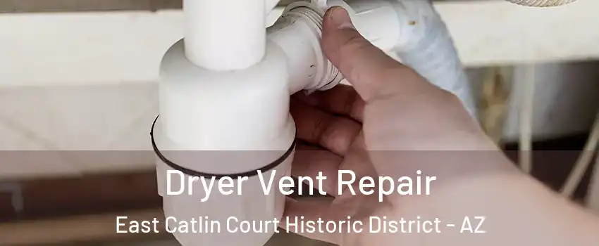 Dryer Vent Repair East Catlin Court Historic District - AZ