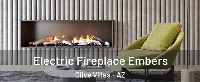 Electric Fireplace Embers Olive Villas - AZ