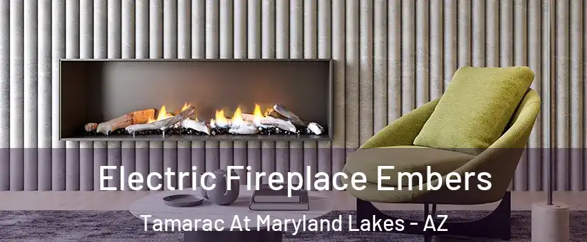 Electric Fireplace Embers Tamarac At Maryland Lakes - AZ