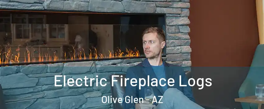 Electric Fireplace Logs Olive Glen - AZ
