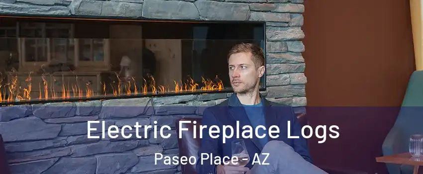 Electric Fireplace Logs Paseo Place - AZ