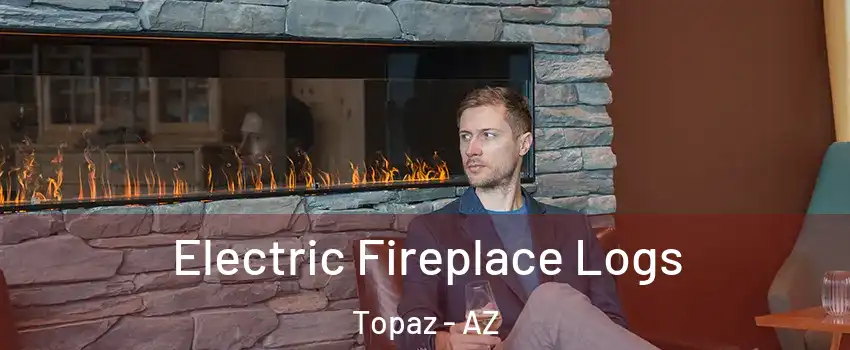 Electric Fireplace Logs Topaz - AZ