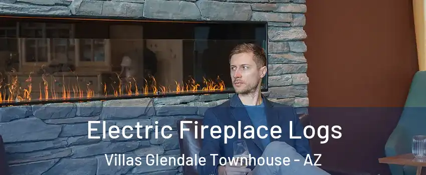 Electric Fireplace Logs Villas Glendale Townhouse - AZ