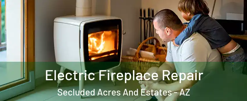 Electric Fireplace Repair Secluded Acres And Estates - AZ